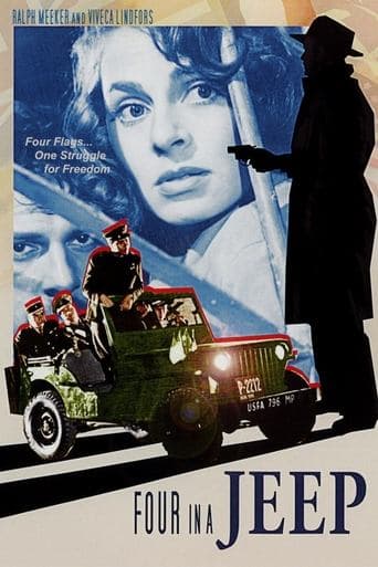 Movie poster for Four in a Jeep