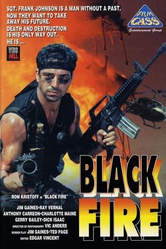 Movie poster for Black Fire