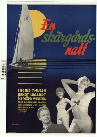 Movie poster for En skärgårdsnatt