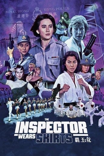Movie poster for The Inspector Wears Skirts