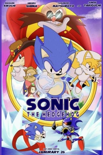 Movie poster for Sonic the Hedgehog