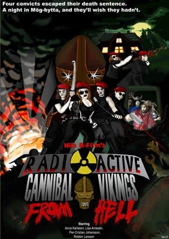 Movie poster for Radioactive Cannibal Vikings from Hell