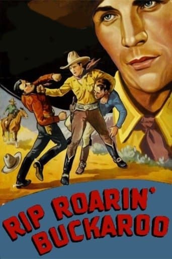 Movie poster for Rip Roarin' Buckaroo