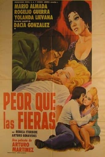 Movie poster for Peor que las fieras
