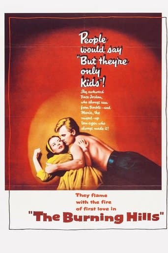 Movie poster for The Burning Hills