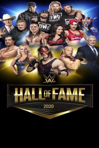 Movie poster for WWE Hall Of Fame 2020