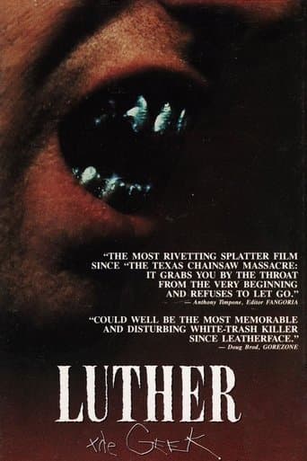 Movie poster for Luther the Geek