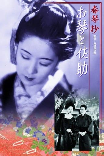 Movie poster for Okoto and Sasuke