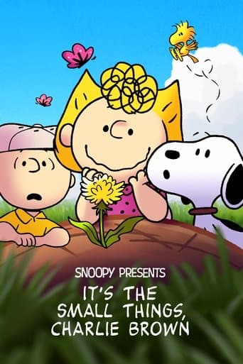 Movie poster for Snoopy Presents: It's the Small Things, Charlie Brown