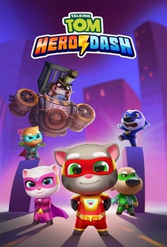 Movie poster for Talking Tom Heroes: Suddenly Super