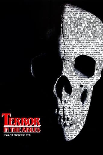 Movie poster for Terror in the Aisles