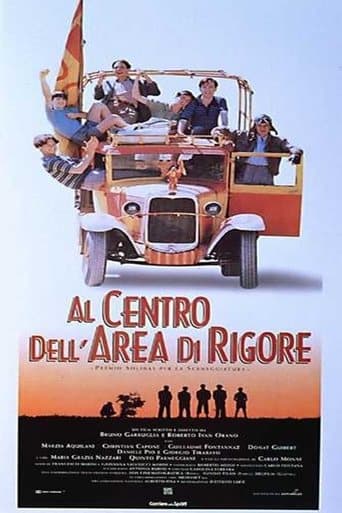 Movie poster for Al centro dell'area di rigore