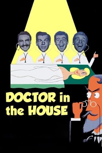 Movie poster for Doctor in the House
