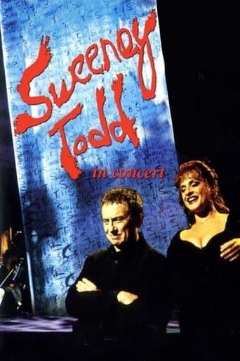 Movie poster for Sweeney Todd: The Demon Barber of Fleet Street in Concert