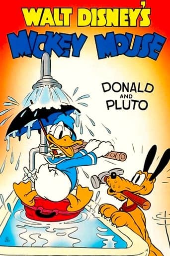 Movie poster for Donald and Pluto