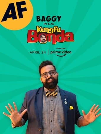 Movie poster for Baggy in & as KungFu Bonda: A Mostly English Stand Up Comedy Special