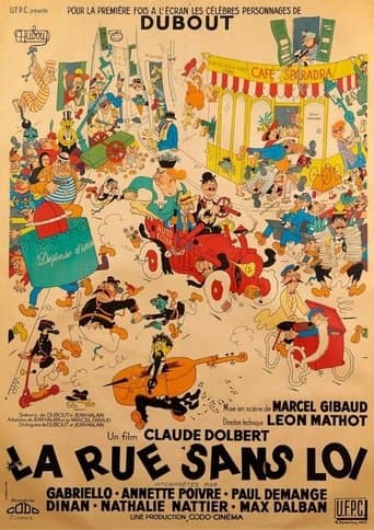 Movie poster for Lawless Street
