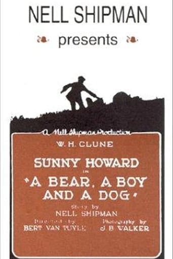 Movie poster for A Bear, a Boy and a Dog