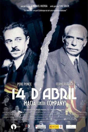 Movie poster for 14 d’abril. Macià contra Companys