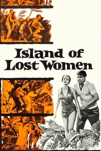 Movie poster for Island of Lost Women