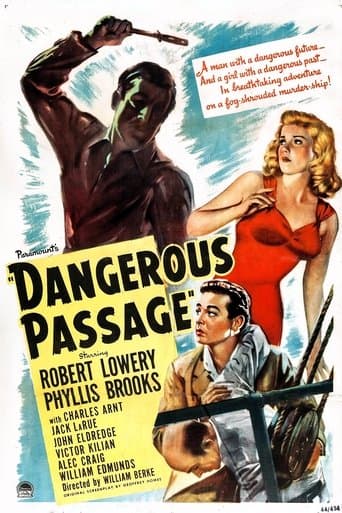 Movie poster for Dangerous Passage
