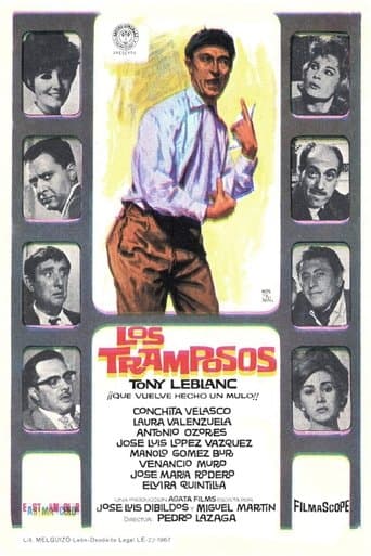 Movie poster for Los tramposos