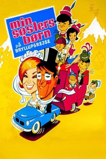 Movie poster for Six Kids and the Honeymooners