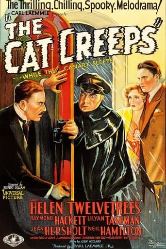 Movie poster for The Cat Creeps
