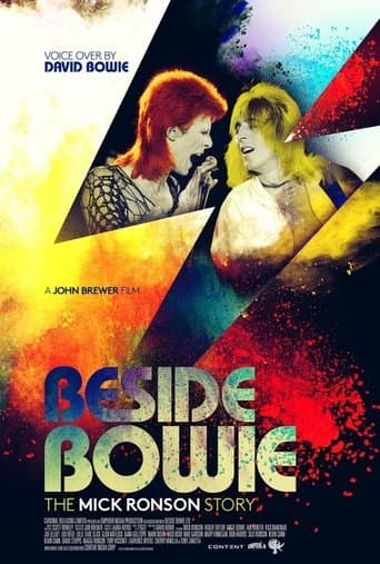 Movie poster for Beside Bowie - The Mick Ronson Story