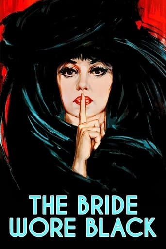 Movie poster for The Bride Wore Black
