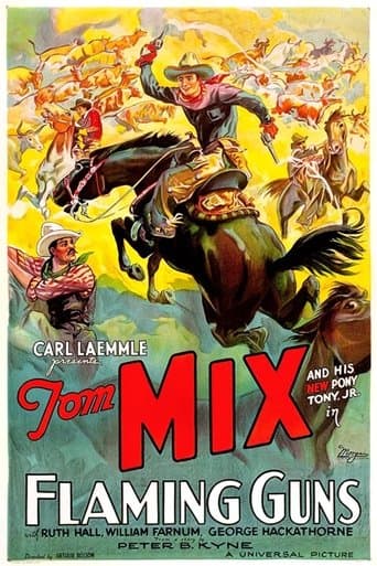 Movie poster for Flaming Guns