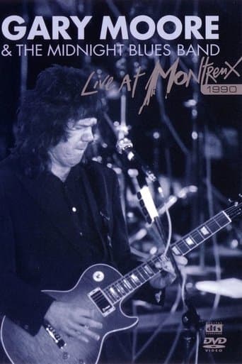 Movie poster for Gary Moore & The Midnight Blues Band - Live At Montreux 1990