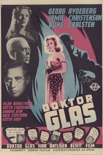 Movie poster for Doktor Glas