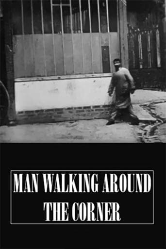 Movie poster for Man Walking Around a Corner