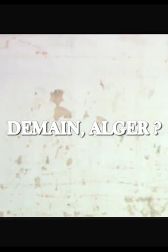 Movie poster for Demain, Alger?