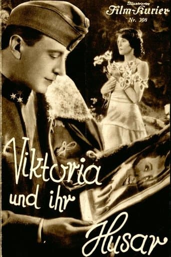 Movie poster for Victoria and Her Hussar
