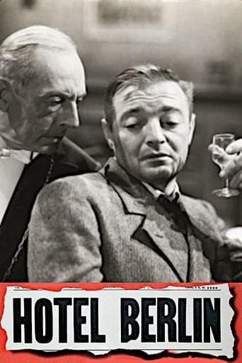 Movie poster for Hotel Berlin