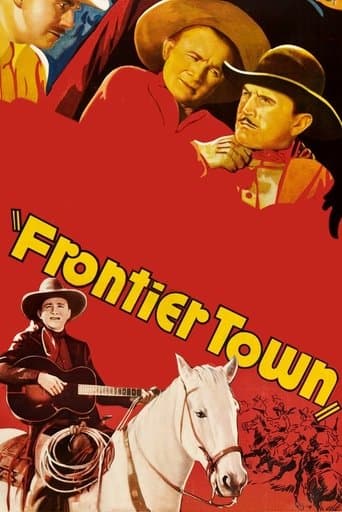 Movie poster for Frontier Town
