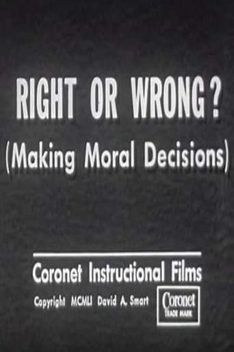 Movie poster for Right or Wrong? (Making Moral Decisions)