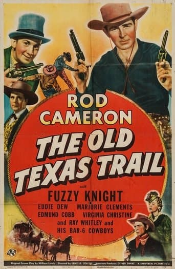 Movie poster for The Old Texas Trail