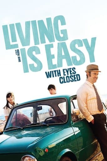 Movie poster for Living Is Easy with Eyes Closed