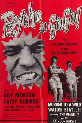 Movie poster for Psycho a Go-Go