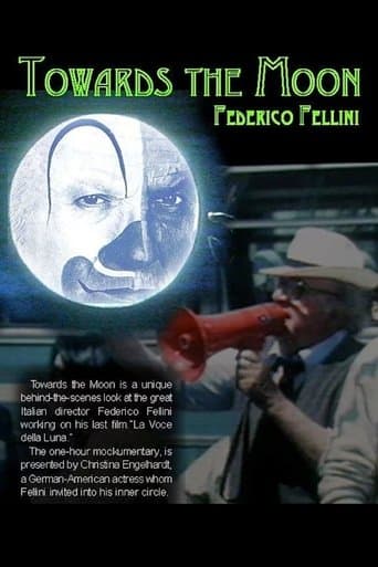 Movie poster for Towards the Moon with Fellini