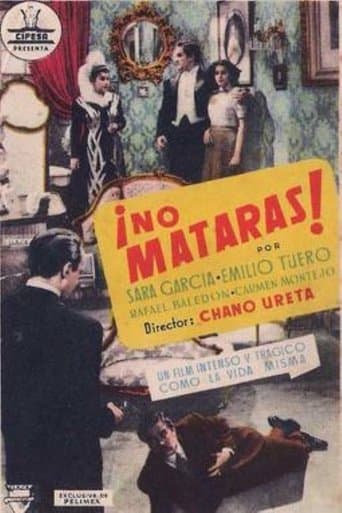 Movie poster for No matarás