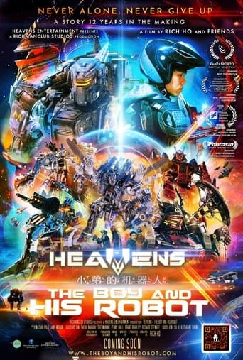 Movie poster for Heavens: The Boy and His Robot