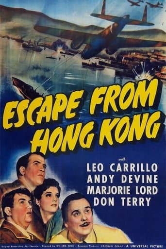 Movie poster for Escape from Hong Kong