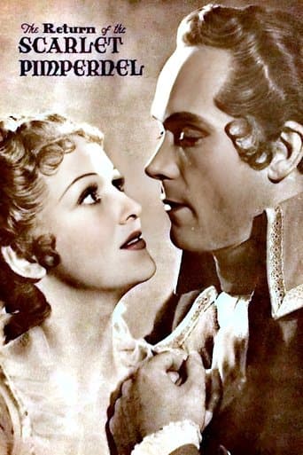 Movie poster for Return of the Scarlet Pimpernel