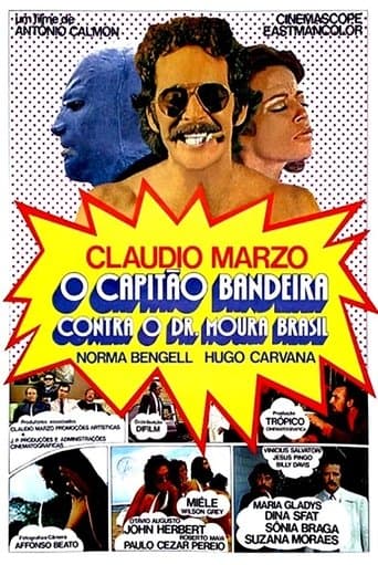 Movie poster for O Capitão Bandeira Contra o Dr. Moura Brasil