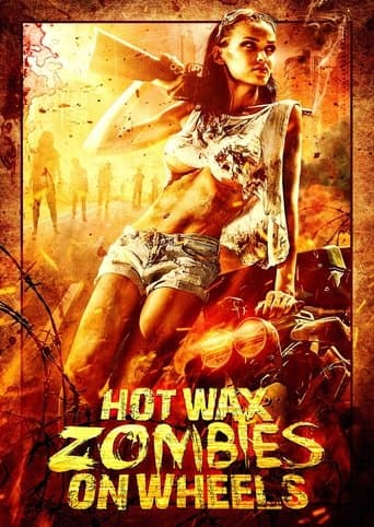 Movie poster for Hot Wax Zombies on Wheels