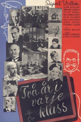 Movie poster for Två år i varje klass